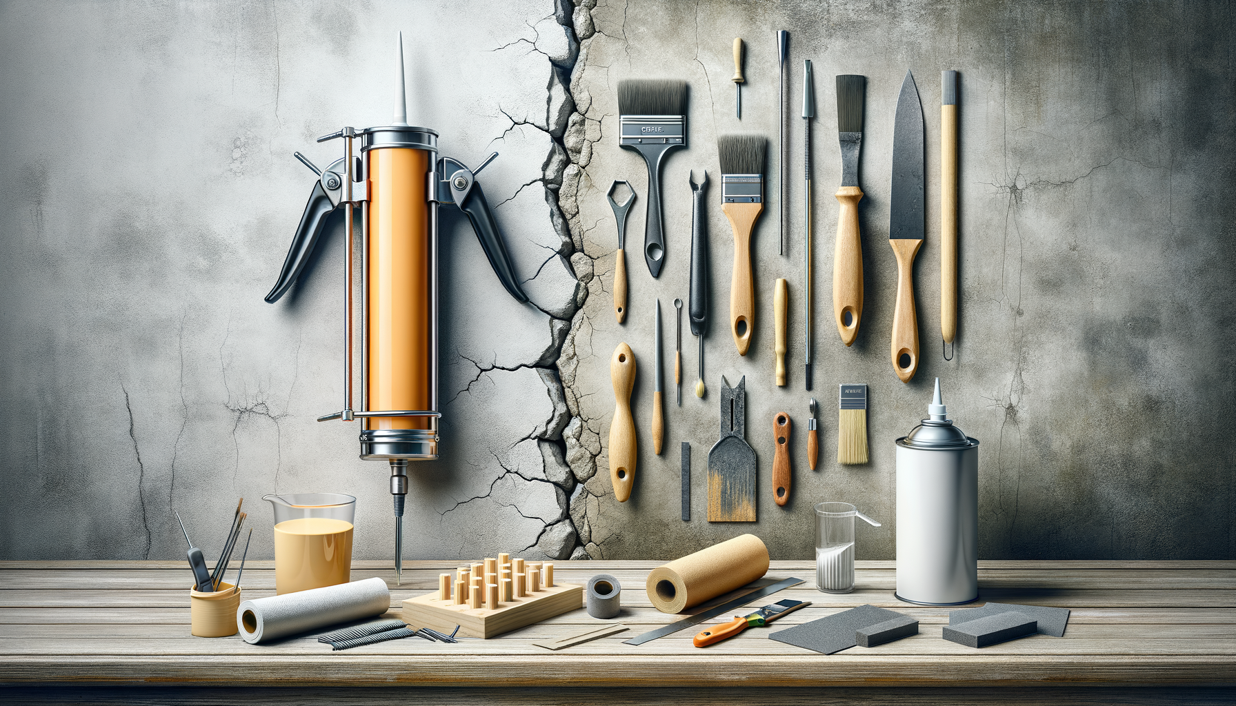 Repairing Cracks Yourself: A Cost-Effective Approach